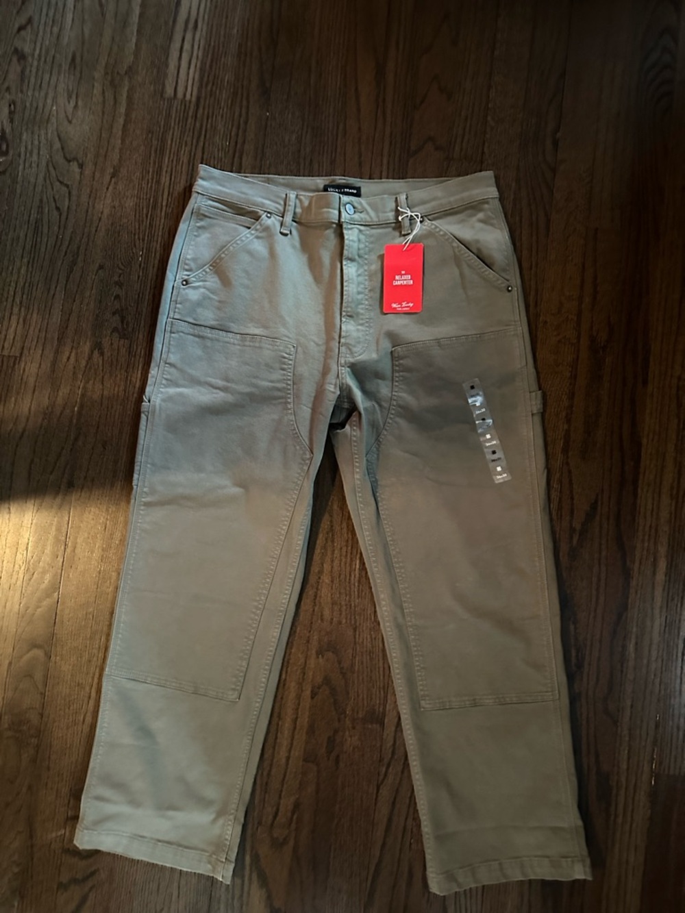 Lucky Brand Men's Relaxed fit Carpenter Pants - Khaki